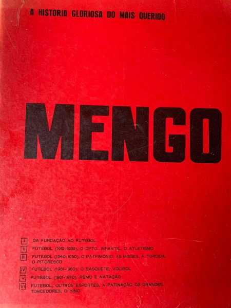 Capa do conjunto de revista Mengo 70